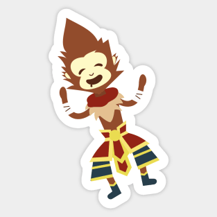 Sleeping Wukong Sticker